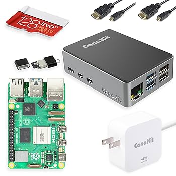 Amazon.com: CanaKit Raspberry Pi 5 Starter Kit PRO